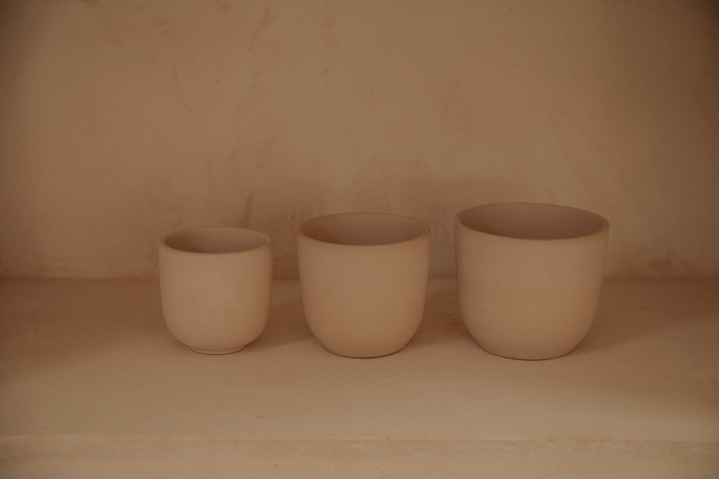 Vaso Wabi Sabi - A Beleza da Imperfeição com Argila Reciclada - Bege