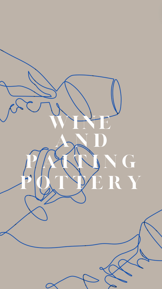 Wine and Painting Pottery - 19 de Abril - 18h - 20h