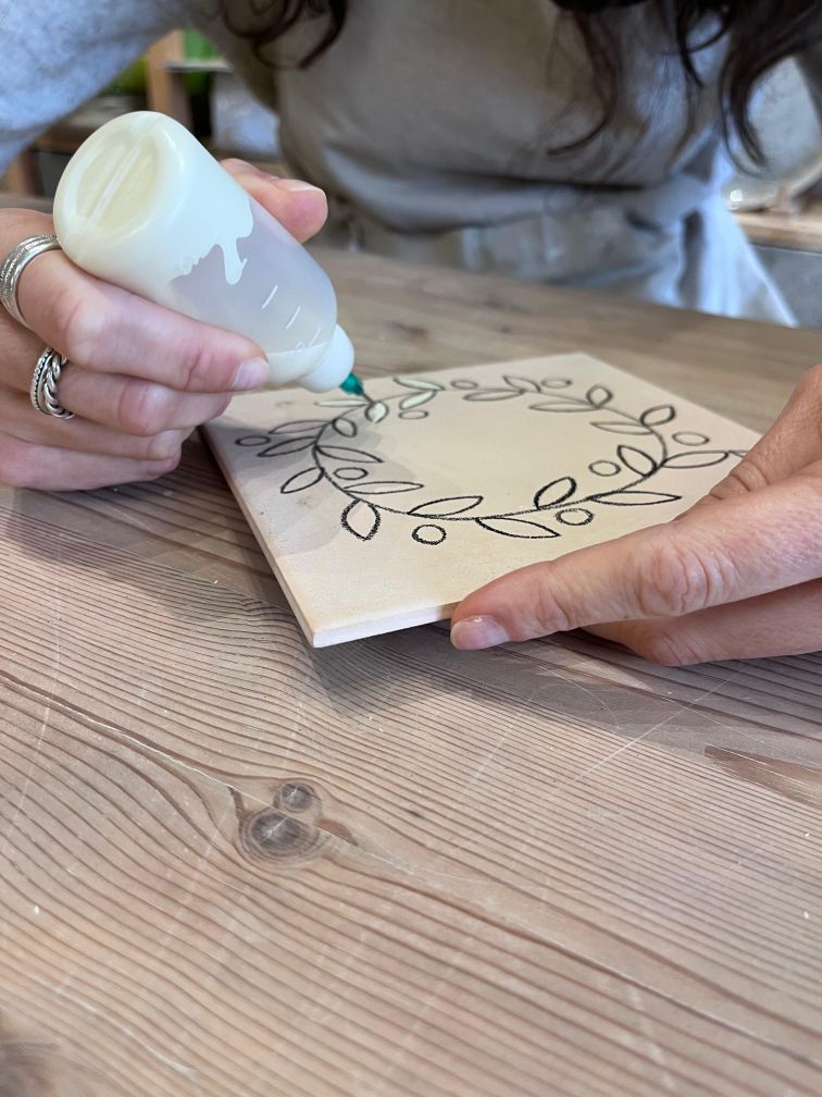 Workshop Pintura com Corda Seca - 05 de AGOSTO - 14h às 16h30