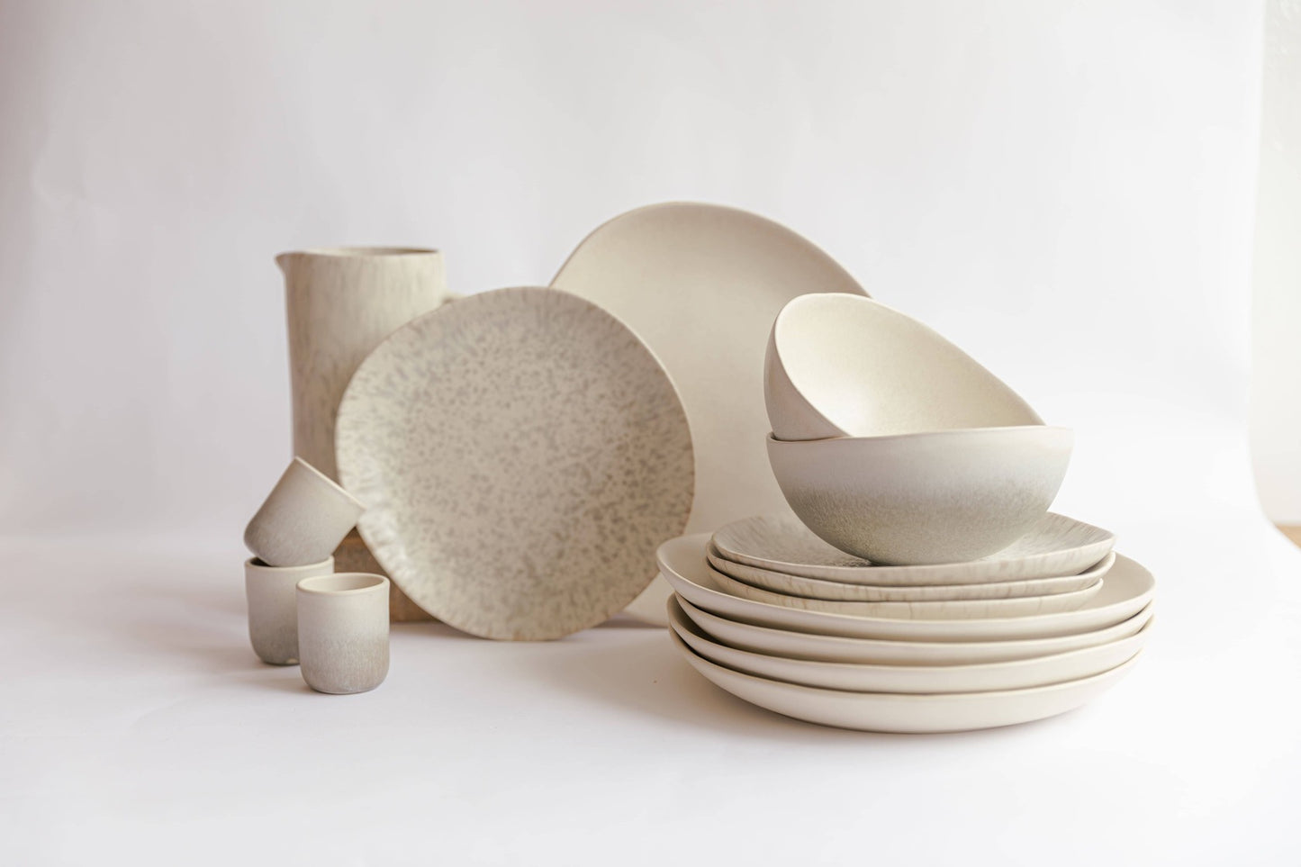 Bowl orgânico Cru e Cinza