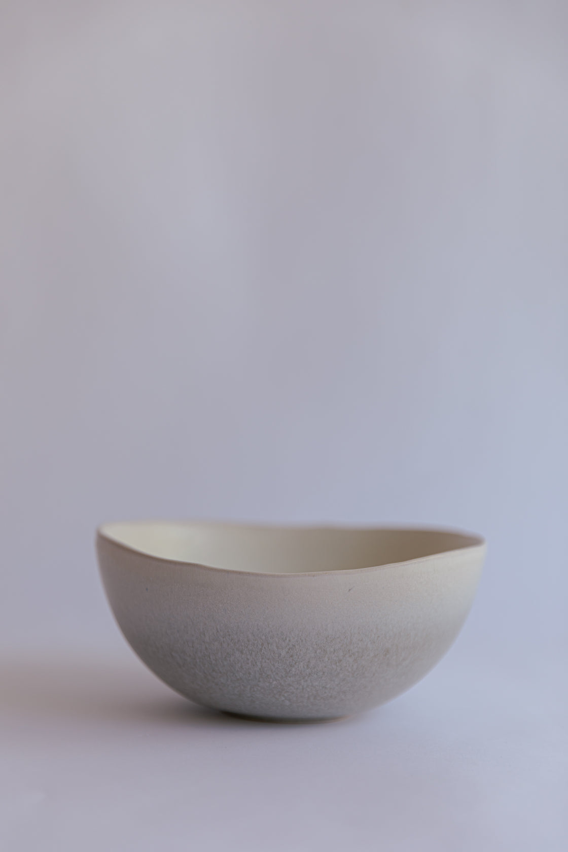 Bowl orgânico Cru e Cinza